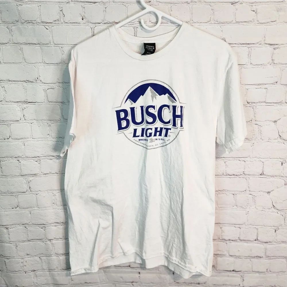 Men's Hanes "Busch Light" shirt, size XL
